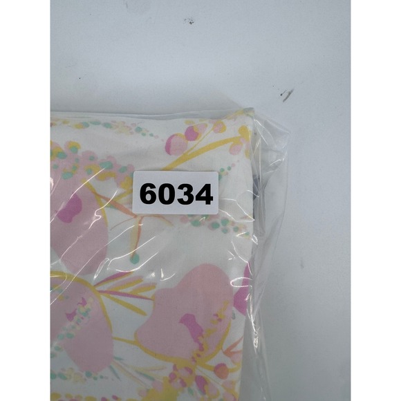 Talbots Crop Pants Women 14 Floral Print Pink Yellow Mint Green flattering New - Picture 14 of 14